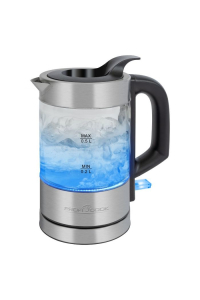 ProfiCook PC-WKS 1228 G elektrická konvice 0,5 l 1100 W Nerezová ocel, Průhledná Obrázok pre ProfiCook PC-WKS 1228 G elektrická konvice 0,5 l 1100 W Nerezová ocel, Průhledná