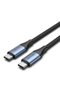 USB-C kabel na C Vention USB 4.0 5A 40Gbps oplot 1m Obrázok pre USB-C kabel na C Vention USB 4.0 5A 40Gbps oplot 1m
