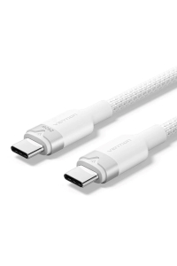 Obrázok pre Kabel USB-C na C 2.0 Vention PD 3.1 5A 240W 2m WH