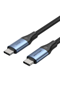 Obrázok pre Kabel USB-C na C Vention USB 2.0 5A 240W 1m BLACK