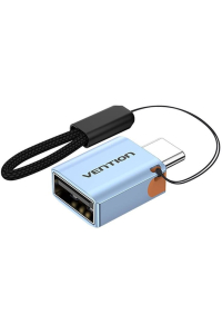 Obrázok pre OTG adaptér USB 3.1 Vention USB-C na USB-A s poutkem