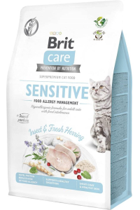 Obrázok pre BRIT Care Grain-Free Adult Insect&Herring Sensitive - suché krmivo pro kočky - 400g