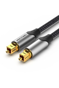 Obrázok pre Vention BAVHI audio kabel 3 m Toslink Hliník, Šedá