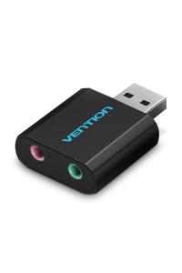 Obrázok pre Vention VAB-S17-B zvuková karta 2.1 kanály/kanálů USB