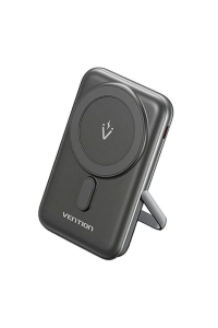 Vention 10000mAh 20W - magnetický powerbank (černý) Obrázok pre Vention 10000mAh 20W - magnetický powerbank (černý)