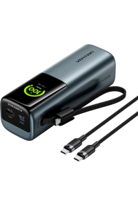 Powerbank Vention Powerhive 27000 mAh 200 W + kabel Obrázok pre Powerbank Vention Powerhive 27000 mAh 200 W + kabel
