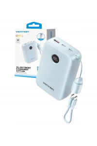 Powerbank Vention 20000mAh 2xUSB-C 1xUSB-A 22,5W BL Obrázok pre Powerbank Vention 20000mAh 2xUSB-C 1xUSB-A 22,5W BL