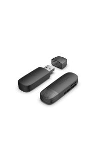 Vention CLGB0 čtečka karet USB 3.2 Gen 1 (3.1 Gen 1) Černá Obrázok pre Vention CLGB0 čtečka karet USB 3.2 Gen 1 (3.1 Gen 1) Černá