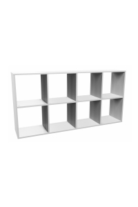 Obrázok pre Topeshop MALAX 2X4 BIEL knihovna do obývacího pokoje