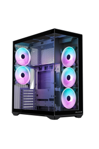 Počítačová skříň MODECOM Volcano SPACE XL ARGB FULL TOWER 5F Černá Obrázok pre Počítačová skříň MODECOM Volcano SPACE XL ARGB FULL TOWER 5F Černá