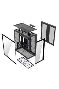 Obrázok pre Počítačová skříň MODECOM Volcano SPACE XL FULL TOWER NF Černá