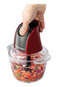 Obrázok pre Russell Hobbs 27130-56 elektrický kuchyňský sekáček 0,5 l 200 W Černá, Červená, Průhledná