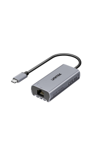 UNITEK ADAPTER USB-C - RJ45 5GBPS M/F Obrázok pre UNITEK ADAPTER USB-C - RJ45 5GBPS M/F