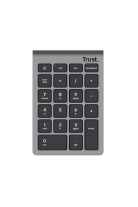 Trust Xalas numerická klávesnice Laptop/PC RF bezdrátový Stříbrná Obrázok pre Trust Xalas numerická klávesnice Laptop/PC RF bezdrátový Stříbrná