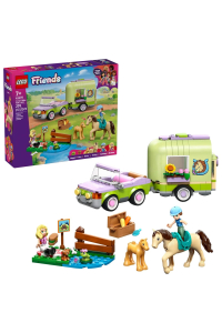 LEGO FRIENDS 42695 Přívěs pro koně a hříbata Obrázok pre LEGO FRIENDS 42695 Přívěs pro koně a hříbata