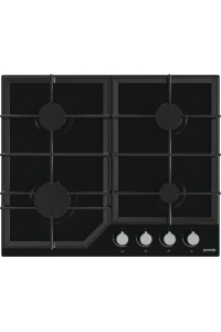Obrázok pre Gorenje GT641KB varná deska Černá Vestavěné 60 cm Plynový 4 zóna/zón