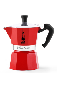 Bialetti Moka Express Moka konvička Červená Obrázok pre Bialetti Moka Express Moka konvička Červená