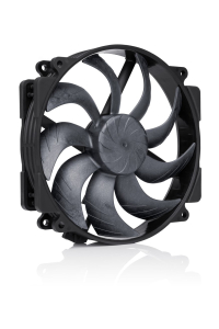 Obrázok pre NF-A14x25r G2 PWM chromax.black - Ventilátor nové generace o průměru 140 mm (černý)