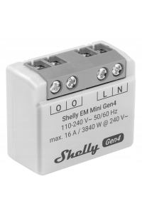 Inteligentní ovladač pro měření spotřeby energie WiFi Shelly EM Mini Gen4 Obrázok pre Inteligentní ovladač pro měření spotřeby energie WiFi Shelly EM Mini Gen4
