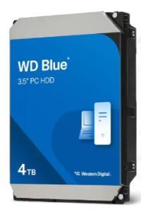 Obrázok pre Western Digital WD Blue 3.5-Inch PC HDD vnitřní pevný disk 4 TB 5400 ot/min 128 MB 3.5