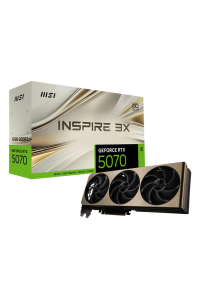 MSI GeForce RTX 5070 12G INSPIRE 3X OC NVIDIA 12 GB GDDR7 Obrázok pre MSI GeForce RTX 5070 12G INSPIRE 3X OC NVIDIA 12 GB GDDR7