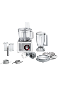 Bosch MC812S814 kuchyňský robot 1250 W 3,9 l Nerezová ocel, Bílá Obrázok pre Bosch MC812S814 kuchyňský robot 1250 W 3,9 l Nerezová ocel, Bílá