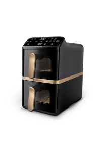 Philips 4000 series Horkovzdušná fritéza Airfryer se dvěma stohovatelnými košíky Obrázok pre Philips 4000 series Horkovzdušná fritéza Airfryer se dvěma stohovatelnými košíky