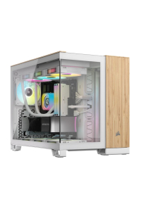 Obrázok pre Corsair CC-9011288-WW počítačová skříň Midi Tower Bamboo, Bílá