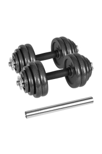 Obrázok pre REBEL ACTIVE Nastavitelné činky v kufříku 30 kg s tyčí