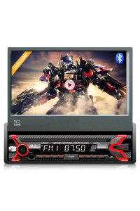 Audiocore AC9100 rádio Auto Digitální Černá, Červená Obrázok pre Audiocore AC9100 rádio Auto Digitální Černá, Červená