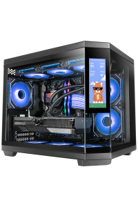 Obrázok pre Mars Gaming MC3TCORELCDM počítačová skříň Mini Tower Černá
