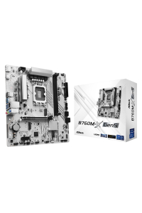 Asrock B760M-X Gen5 Intel B760 LGA 1700 Micro ATX Obrázok pre Asrock B760M-X Gen5 Intel B760 LGA 1700 Micro ATX