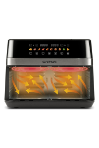 Obrázok pre G3 Ferrari G10223 fritovací hrnec Dvojitý 12 l Samostatné 2200 W Horkovzdušná fritéza Černá, Nerezová ocel