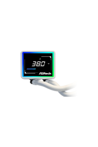 Asrock Challenger White 360 Digital Procesor Sada pro kapalinové chlazení 12 cm Bílá Obrázok pre Asrock Challenger White 360 Digital Procesor Sada pro kapalinové chlazení 12 cm Bílá