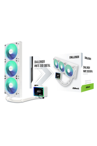 Obrázok pre Asrock Challenger White 360 Digital Procesor Sada pro kapalinové chlazení 12 cm Bílá