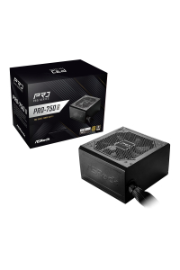 Obrázok pre Asrock PRO-750G napájecí zdroj 750 W 24-pin ATX ATX Černá
