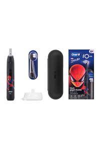 Oral-B iO Kids Spiderman Dětský Rotační kartáček Černá Obrázok pre Oral-B iO Kids Spiderman Dětský Rotační kartáček Černá