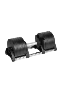 Obrázok pre REBEL ACTIVE Litinová automatická činka 36 kg, 2kg stupňovitě