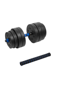Obrázok pre REBEL ACTIVE Nastavitelná bitumenová činka s konektorem 1x20kg