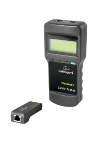Obrázok pre Cablexpert NCT-31 Digitální tester síťových kabelů, černý