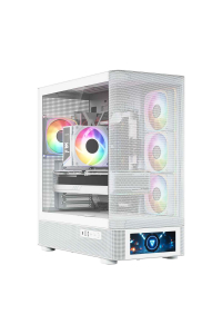 Počítačová skříň MODECOM Volcano AQ500 ARGB Midi Bílá Obrázok pre Počítačová skříň MODECOM Volcano AQ500 ARGB Midi Bílá