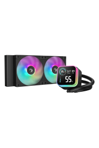 DeepCool LQ240 Procesor Sada pro kapalinové chlazení 12 cm Černá 1 kusů Obrázok pre DeepCool LQ240 Procesor Sada pro kapalinové chlazení 12 cm Černá 1 kusů