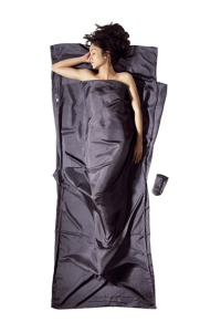 Cocoon TravelSheet Hranatý spacák Hedvábí Šedá Obrázok pre Cocoon TravelSheet Hranatý spacák Hedvábí Šedá