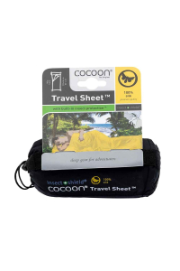 Cocoon TravelSheet Hranatý spacák Hedvábí Šedá Obrázok pre Cocoon TravelSheet Hranatý spacák Hedvábí Šedá