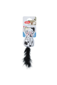Obrázok pre ZOLUX Chatouille Cat with feathers and catnip - hračka pro kočky - 13cm