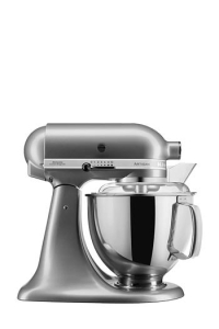 KitchenAid 5KSM175PSECU Stojací mixér 300 W Stříbrná Obrázok pre KitchenAid 5KSM175PSECU Stojací mixér 300 W Stříbrná