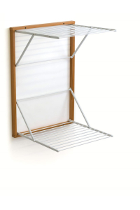 Obrázok pre ARREDAMENTI KORAL Wall-mounted drying rack - 98 x 69 cm, Brown