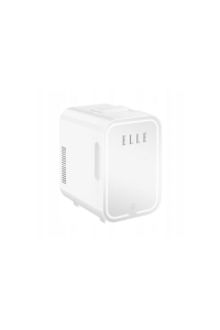 Mini lednička se zrcátkem na líčení LED ELLE 8 l bílá Obrázok pre Mini lednička se zrcátkem na líčení LED ELLE 8 l bílá