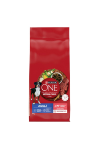 Obrázok pre PURINA One Adult Medium/Maxi Rich in beef with rice - suché krmivo pro psy - 12kg