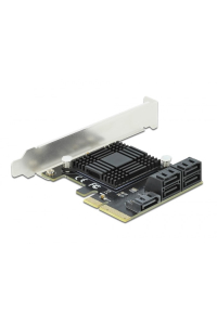 DeLOCK Karta PCI Express x4 SATA se 5 porty - Low Profile Obrázok pre DeLOCK Karta PCI Express x4 SATA se 5 porty - Low Profile